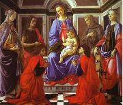 Sandro Botticelli Madonna and Child with Six Saints china oil painting reproduction